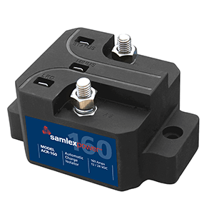 SAMLEX ACR-160 AUTOMATIC CHARGE ISOLATOR 12 OR 24V