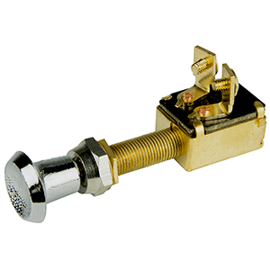 BEP PUSH-PULL SWITCH 10A DPST OFF-ON TWO CIRCUIT