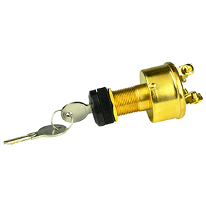 BEP IGINITION SWITCH BRASS ACC/OFF/IGINITION-ACC/START