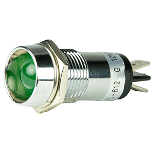 BEP LED PILOT INDICATOR GREEN 12V