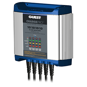 GUEST ON-BOARD BATTERY CHARGER 40A 12V 4 BANK 120V