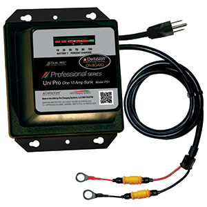 DUAL PRO PROFESSIONAL SERIES 15A 1 BANK BATTERY CHARGER