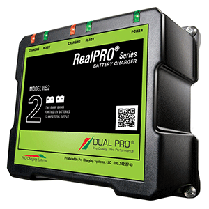 DUAL PRO REALPRO SERIES 12A 2 BANK BATTERY CHARGER