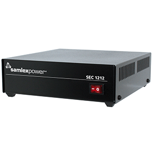 SAMLEX SEC-1212 DESKTOP SWITCHING POWER SUPPLY 120VAC