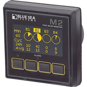 BLUE SEA 1842 M2 OLED BILGE MONITOR