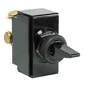 COLE HERSEE STANDARD TOGGLE SWITCH SPST ON-OFF 2 SCREW