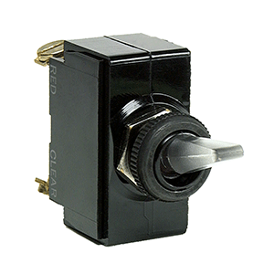 COLE HERSEE ILLUMINATED TOGGLE SWITCH SPST ON-OFF 4 SCREW