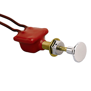 COLE HERSEE PUSH PULL SWITCH SPST OFF-ON 2 WIRE