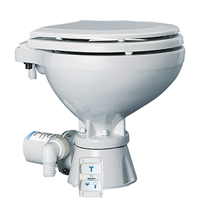 ALBIN PUMP MARINE TOILET  SILENT ELECTRIC COMPACT 12V