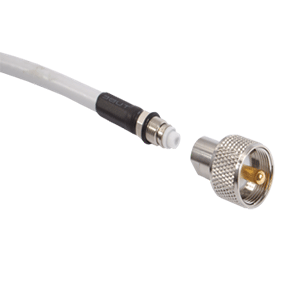 SHAKESPEARE PL-259-ER SCREW ON PL-259 CONNECTOR FOR CABLE