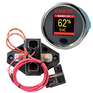 BALMAR SG200 BATTERY MONITOR KIT W/ DISPLAY SHUNT 10M CABLE