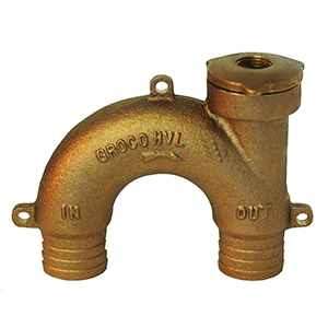 GROCO BRONZE VENTED LOOP FOR 1/2" HOSE