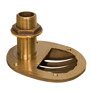 GROCO 1/2" SCOOP THRU-HULL BRONZE