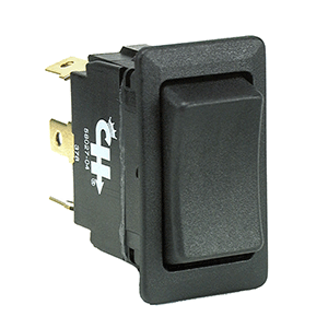 COLE HERSEE NON-ILLUMINATED ROCKER SWITCH (ON)-OFF-(ON)