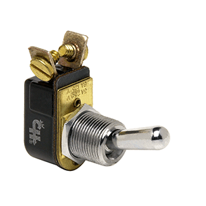 COLE HERSEE LIGHT DUTY TOGGLE SWITCH SPST OFF-ON 2 SCREW