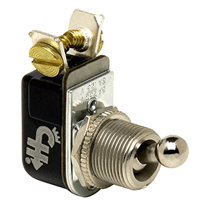 COLE HERSEE LIGHT DUTY TOGGLE  SWITCH SPST OFF-ON 2 SCREW