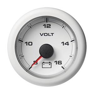 VERATRON 2-1/16" (52MM) OCEANLINK VOLTMETER GAUGE