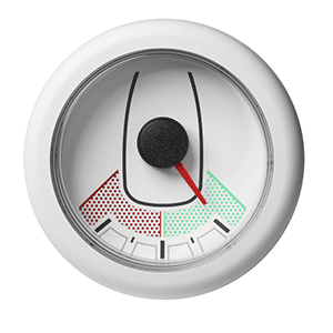 VERATRON 2-1/16" (52MM) RUDDER ANGLE GAUGE