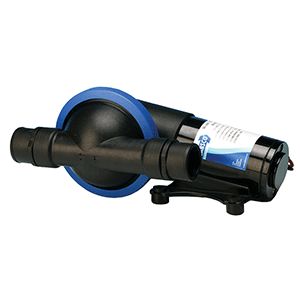 JABSCO FILTERLESS WASTE PUMP W/ SINGLE DIAPHRAGM 24V