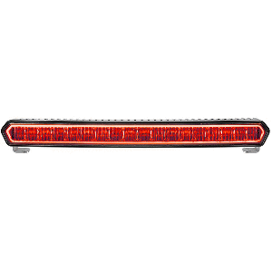 RIGID INDUSTRIES SR-L SERIES 20" LIGHTBAR - BLACK W/ RED