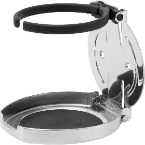 SEA DOG ADJUSTABLE FOLDING  DRINK HOLDER 304 SS