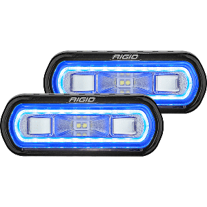 RIGID INDUSTRIES SR-L SERIES SPREADER BLUE HALO PAIR