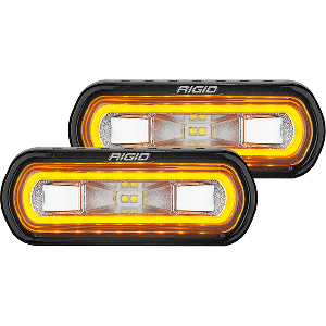 RIGID INDUSTRIES SR-L SERIES  SPREADER AMBER HALO PAIR