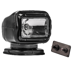 GOLIGHT RADIORAY GT SERIES PERMANENT MOUNT BLACK HALOGEN