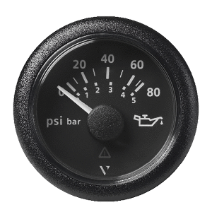 VERATRON 2-1/16" (52MM) VIEWLINE OIL PRESSURE GAUGE