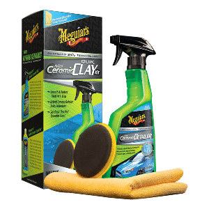 MEGUIAR'S HYBRID CERAMIC QUIK CLAY KIT