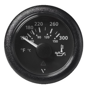 VERATRON 2-1/16" (52MM) VIEWLINE- OIL TEMP GAUGE