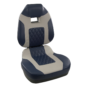 SPRINGFIELD FISH PRO II HIGH BACK FOLDING SEAT BLUE/GRAY