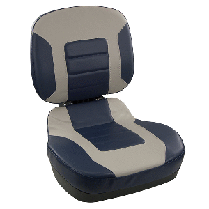 SPRINGFIELD FISH PRO II LOW BACK FOLDING SEAT NAVY/GRAY