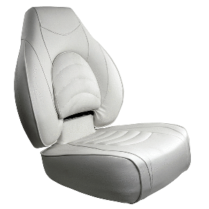 SPRINGFIELD FISH PRO HIGH BACK FOLDING SEAT WHITE