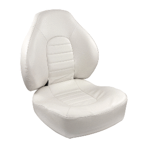 SPRINGFIELD FISH PRO MID BACK FOLDING SEAT WHITE