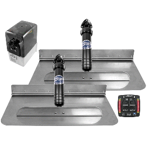 BENNETT MARINE 24X12 HYDRAULIC TRIM TAB SYSTEM WITH ONE BOX