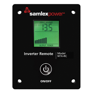 SAMLEX NTX-RC REMOTE CONTROL W/ LCD SCREEN FOR USE WITH