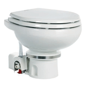 DOMETIC MASTERFLUSH 7120 WHITE ELECTRIC MACERATING TOILET