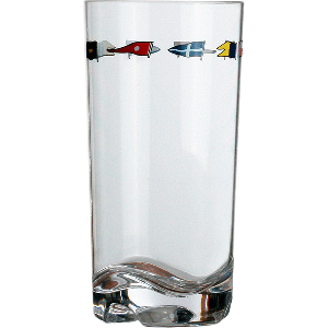 MARINE BUSINESS REGATA BEVERAGE GLASS SET OF 6