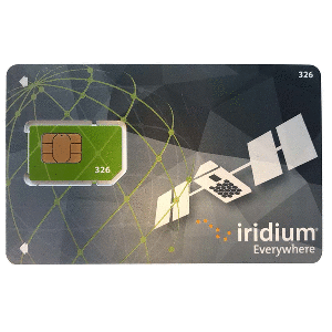 IRIDIUM PREPAID SIM CARD  ACTIVATION REQUIRED GREEN