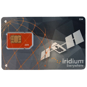 IRIDIUM POST PAID SIM CARD  ACTIVATION REQUIRED ORANGE