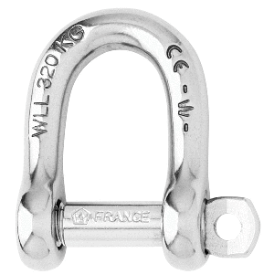 WICHARD 5/32 SELF LOCKING D SHACKLE