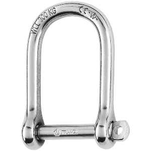 WICHARD 3/16 SELF LOCKING LARGE OPENING SHACKLE