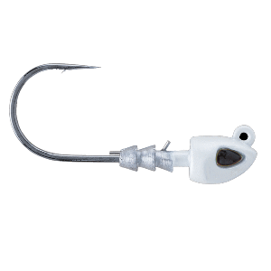 BERKLEY FUSION19 SWIMBAIT JIGHEAD PEARL WHITE 1/0 1/8OZ