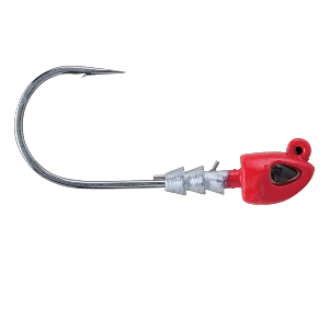 BERKLEY FUSION19 SWIMBAIT JIGHEAD RED 1/0 1/8OZ