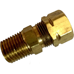 UFLEX STRAIGHT HELM FITTING 1/4 NPT F/ UP COMP LINE OR