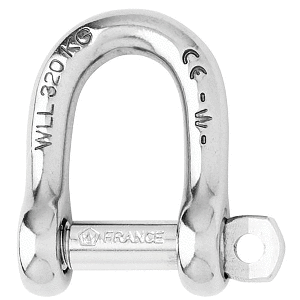 WICHARD 15/32 SELF LOCKING D SHACKLE