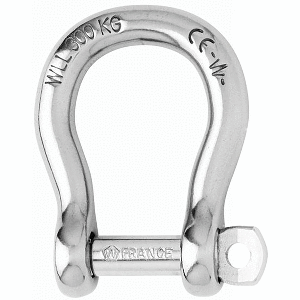 WICHARD 5/8 BOW SHACKLE NOT SELF LOCKING