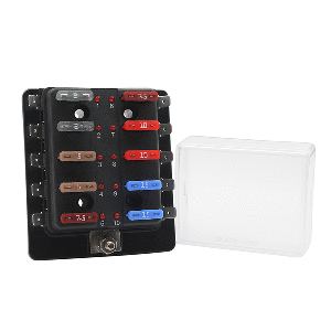 COLE HERSEE 10 SD ATO FUSE BLOCK WITH LED INDICATORS