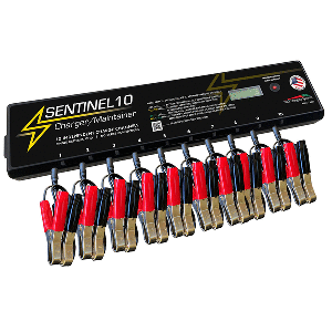 DUAL PRO SENTINEL 10 CHANNEL CHARGER/MAINTAINER